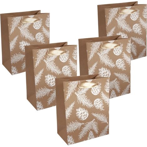 Sac cadeau 18 x 23 cm - 5 pièces (1/5)