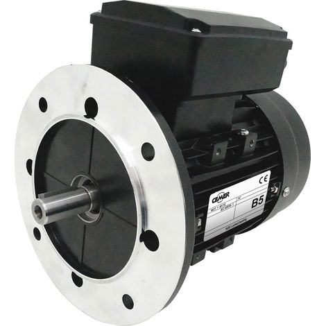 Moteur électrique Monophasé 220v 0,37 Kw 3000 Tr/min Double Condensateur - Ml7112b5 Bride B5 - Bobinage Cuivre (1/5)