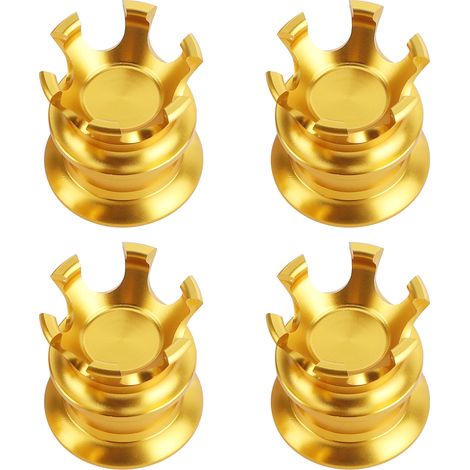 4 pièces bouchons de vis moteur style couronne compatibles XL883/Big Twin 1340 Evo/Twin Cam doré (1/5)
