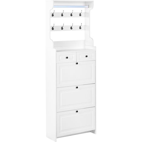 Schuhschrank DALHOUSIE Weiß