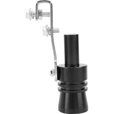 Auspuffendrohr aus Aluminiumlegierung für Turbolader, Pfeife, Tuningzubehör für Autos, TC XL, schwarz (1/5)
