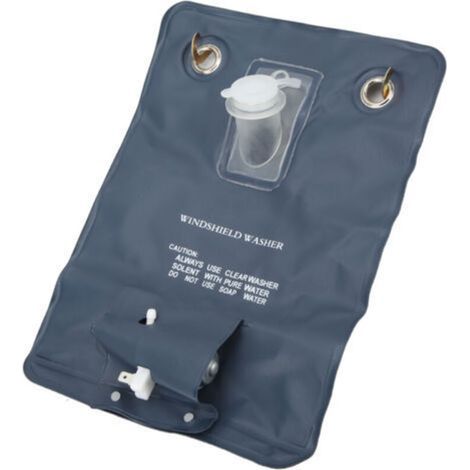 Kit de lave-glace facile à remplacer pratique Kit de sac de lave-glace pratique outils de nettoyage avec pompe pour voiture 12V (1/4)