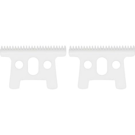 Lot de 2 Lames Mobiles en Céramique de Rechange pour D732655 D832400, Lames Mobiles en Céramique, compatibles avec la Tondeuse D7 D8 SlimLine Pro Li (Blanc, 2PCS) (1/4)