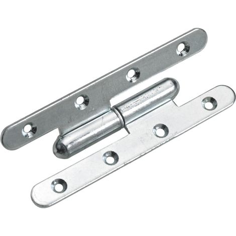 Hettich Türband 55 x 140 mm rechts verzinkt - 1 Stück Scharniere