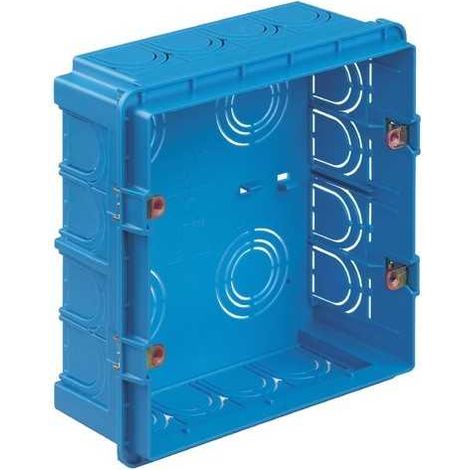 V71318 Caja empotrada rectangular 8M azul