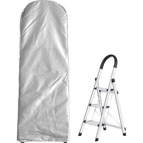 Indoor Outdoor Klapptrittleiter Schutzhülle Aufbewahrungstasche Möbelschutz Silber (50 6,5 195)-81 (1/5)
