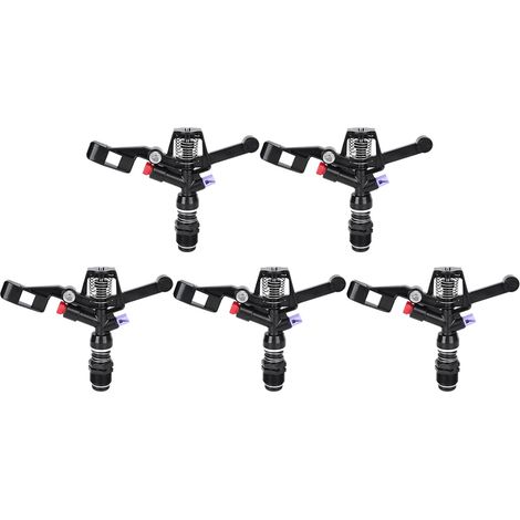 5 Pièces Buse Rotative à Jet Oscillant 3/4 Pouce Filetage Mâle DN20 pour Irrigation Agricole (1/5)