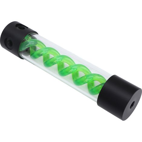 255 mm langer Flüssigkeitskühlbehälter, 4 x 50 mm große Öffnungen, G1/4"-Gewinde, offenes Design, Computer-Kühlset (1/5)