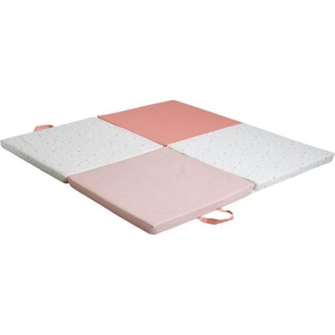 Tapis d'éveil Malin TINEO MON CoeUR 3en1 - Tapis évolutif multifonction - 120x120x5 cm (1/5)