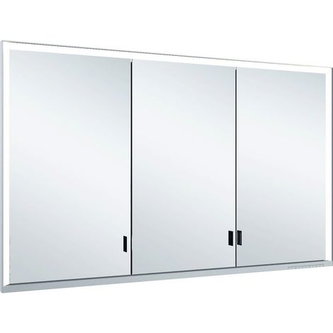 KEUCO Royal Lumos armoire de toilette encastrable 3 portes, porte