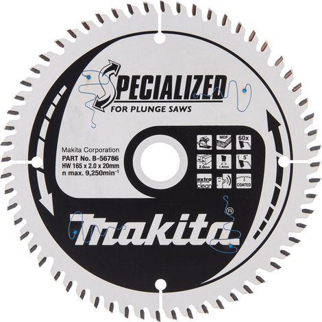 Makita SPECIALIZED Sägeb.165x20x60Z B-56786 (1/5)