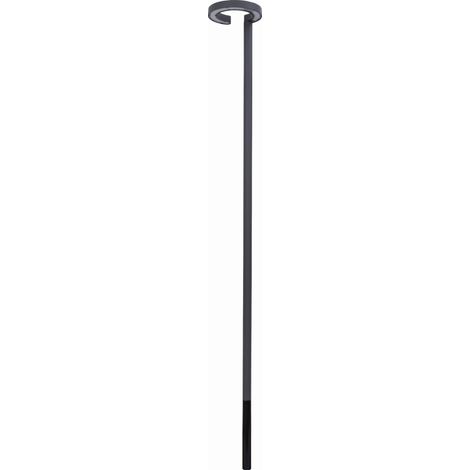 Lampione da giardino LED Nowodvorski POLE grafite 220cm (1/3)