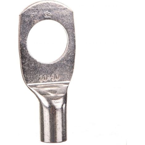 Terminale ad anello in rame stagnato KOR 50/20 E11KM-01020105102 /10 pz./