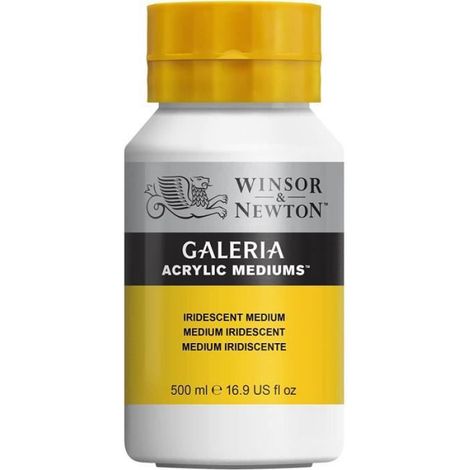 Medium Iridescent - 500 ml - Pour Peinture Acrylique - Effet Nacré - 1 Pièce