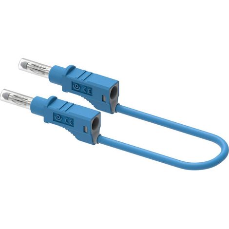 Electro PJP 2212/600V-CD1-50BL Cavo di misura 50 cm Blu 1 pz. (1/3)