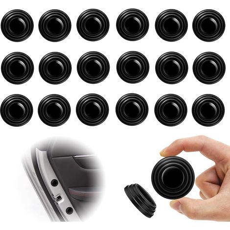CCYKXA 20 Pcs Car Door Damper Seal, Car Door Soundproofing and Shock Absorbing Pad, Car Door Edge Protection Seal for Bumpers, Anti-Collision (1/5)