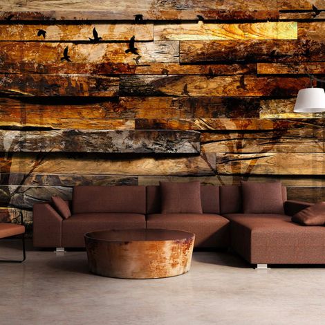 Papier peint reflet de la nature - 300 x 210 cm (1/4)