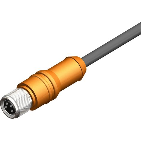 Connecteur industriel pré-câblé RS PRO 4 conducteurs , Prise femelle M8 Femelle, 2m ( Prix pour 1 )