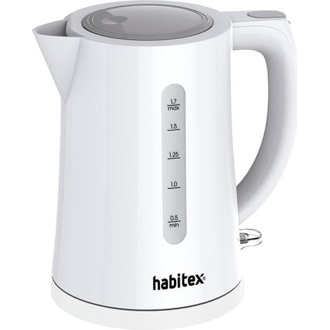 HERVIDOR CC5801 1,7 L. BLANCO HABITEX - EHLIS (1/5)