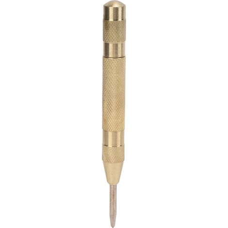 Poinçon à centre automatique en acier haute dureté, brise-vitre en cuivre avec tension réglable (1/5)