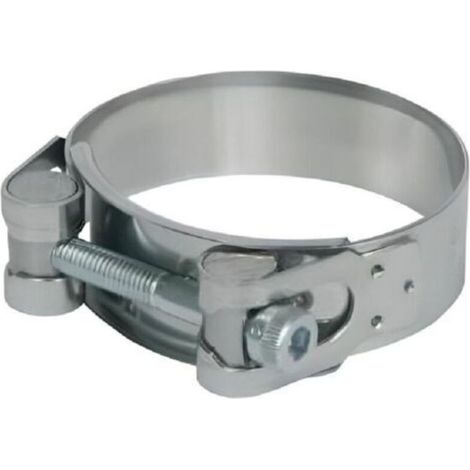 Collier Echappement Inox 52 vers 55mm 25mm (1/2)