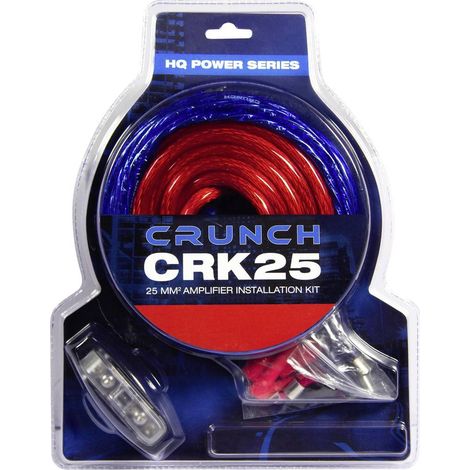 Crunch CRK25 Kit di collegamento amplificatore HiFi per auto 25 mm²