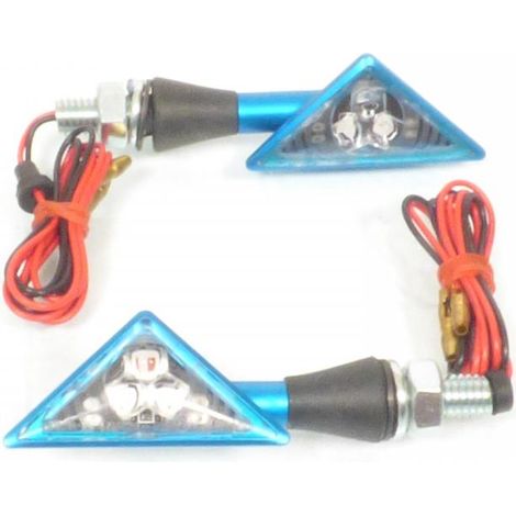Clignotant LED tuning bleu z-led BARRACUDA pour moto Neuf (1/4)
