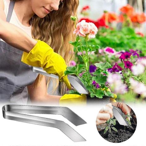 Pflanzzange aus Edelstahl für den Garten (1/4)