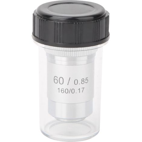 Objectif Achromatique 195 AllSteel 60X pour Microscopes Biologiques Universels (1/5)