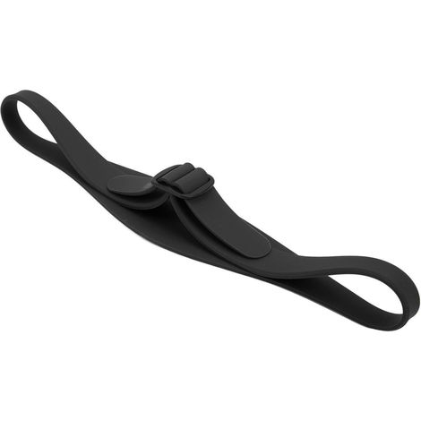 Gabarit de rasage pour la nuque, guide de coupe de cheveux incurvé et ajustable en silicone pour enfants et adultes, noir (1/5)