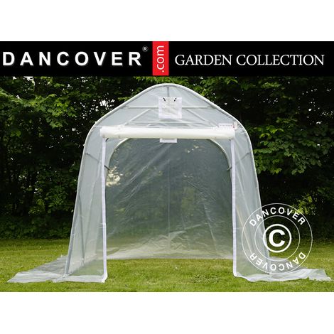 Serre tunnel, 2x3x2m, PE, 6m², Transparent (1/5)