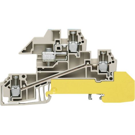 Blocs de jonction dérivateurs WDL Weidmüller WDL 2.5/S/NT/L/PE 1030600000-1 beige foncé 1 pc(s) D15035 (1/2)