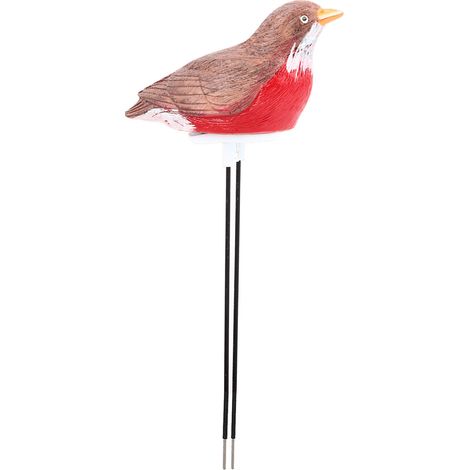 Hygromètre Sol Oiseau Capteur Humidité Terre Alarme Lumineuse Résine Métal 17,5cm Marron Jardin Intérieur Extérieur (1/5)