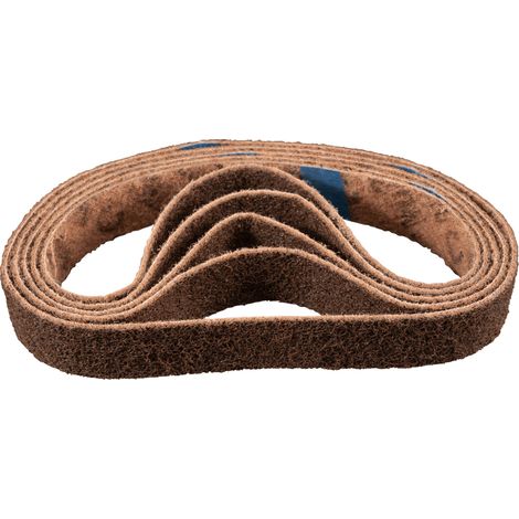 PFERD TOOLS Vlies Schleifband VB 40x760 mm A100 G für Feinschliff und Finish mit Rohrbandschleifer 5 Stk