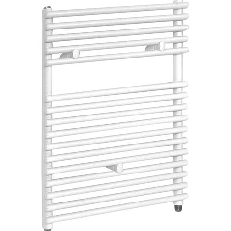 Hudson Reed Arno - Sèche-Serviettes Design Électrique Moderne - Blanc - 73 cm x 45 cm (1/5)