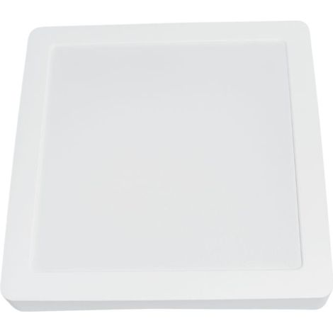 Downlight LED de Superficie 18W Cuadrado PVC Blanco  3000K-4000K-6500K