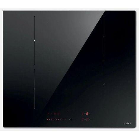 Elica RATIO 604 PLUS Piano cottura a induzione nero 59x52 cm