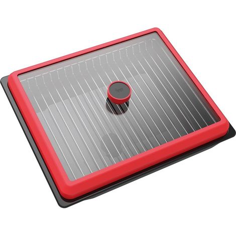Teka Kit SteamBox schwarz rot Dampfgaren Ofen