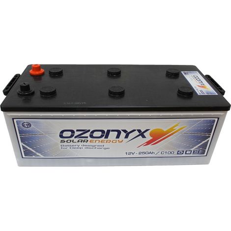 Batería Solar 250AH OZONYX Solar Abierta