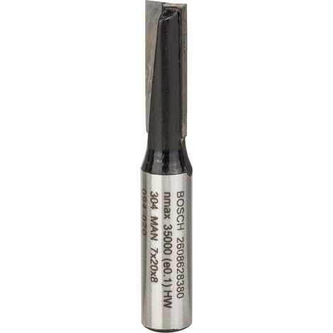 Fresa recta 8 mm d1 7 mm l 196 mm g 51 mm
