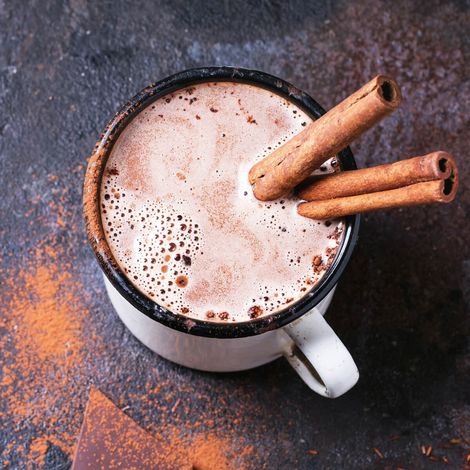 Tableau sur toile chocolat chaud 30x30 cm - Impression sur Toile Murale Décorative - Image imprimée en HD sur Toile - Toile sur Châssis en Bois FSC - Fabriqué en France (1/5)