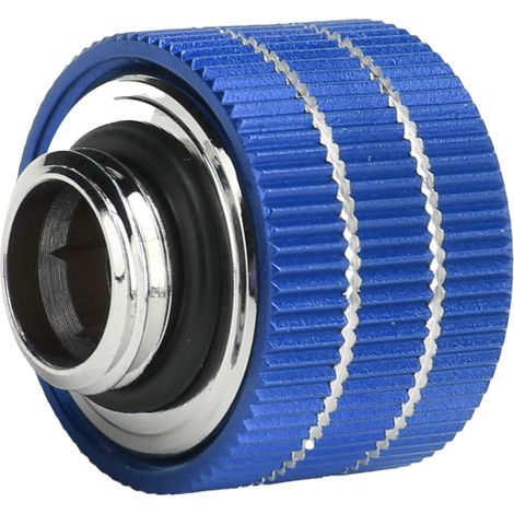 Raccords rigides pour tubes à vis rapide, refroidissement liquide, 20 kg, anti-chute, vis rapide HYGKNB16MM (bleu) (1/5)