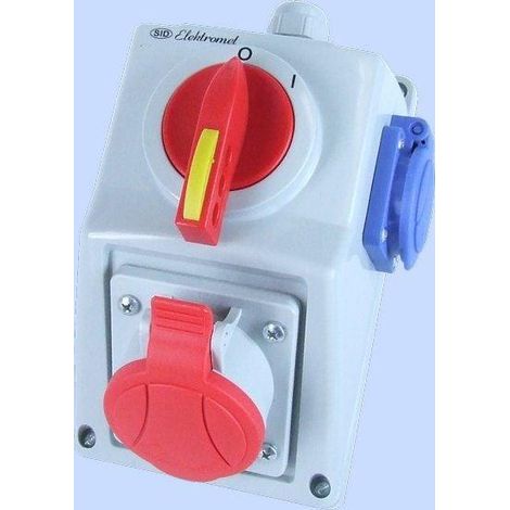Kit di installazione Elektromet 5P rosso sicuro IP44