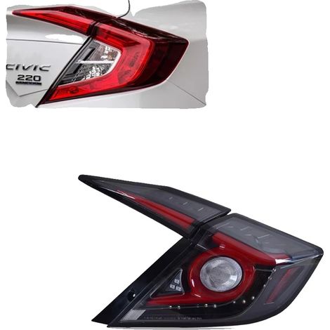 Fanale posteriore a LED, compatibile con Honda Civic, Civic (1/2)
