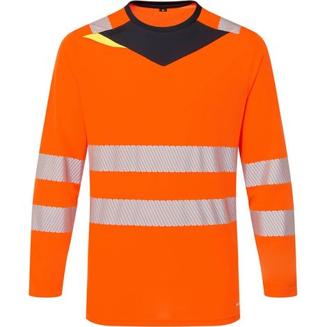 T-shirt Dx4 Haute Visibilité Ml - Taille Xxl - Orange/noir - Portwest