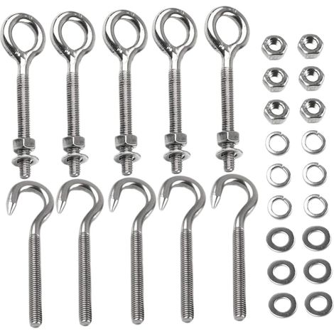 Œillet de fixation, inox, à œillet, pour fixation et arrimage (1/5)