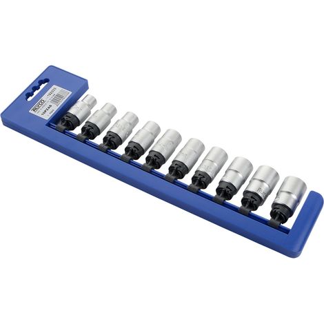 JUEGO 10 VASOS 1/2" 10-19 MM REGLETA (1/5)