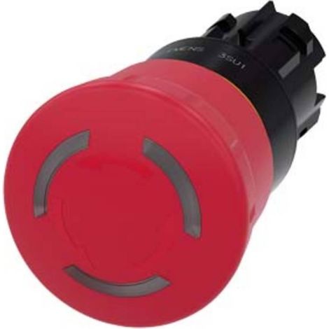 Siemens Modelo de paro de emergencia rojo 22 mm