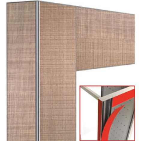 Déco vitrine - teck - magnétique - Diamond