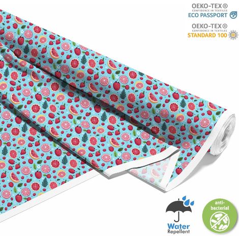 Tissus d'extérieur Oxford - Motif fruits DX6718 (1/5)